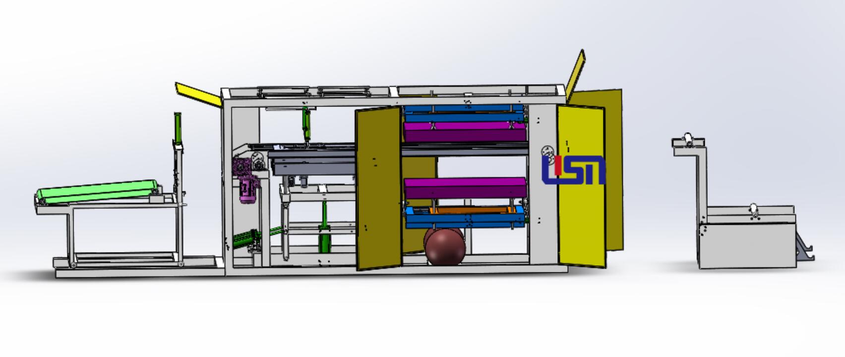 Semi-Auto Vacuum Forming Machine ACF-710